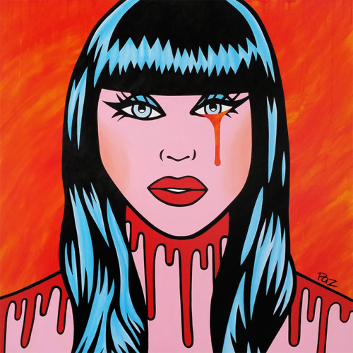 pop-art-painting-paz-suicide-pop-art-girl<span class="pro-by">by Pop Art Zombie </span>