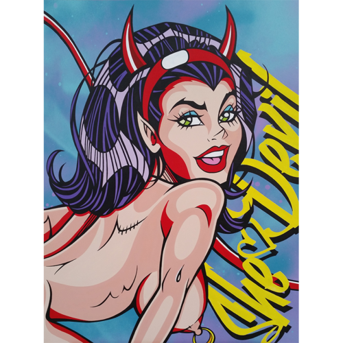 pop-art-comics-painting-she-devil-6<span class="pro-by">by Pop Art Zombie </span>