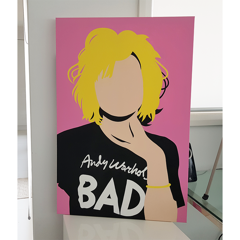 Celebrity Pop Art Portraits - Debbie Harry