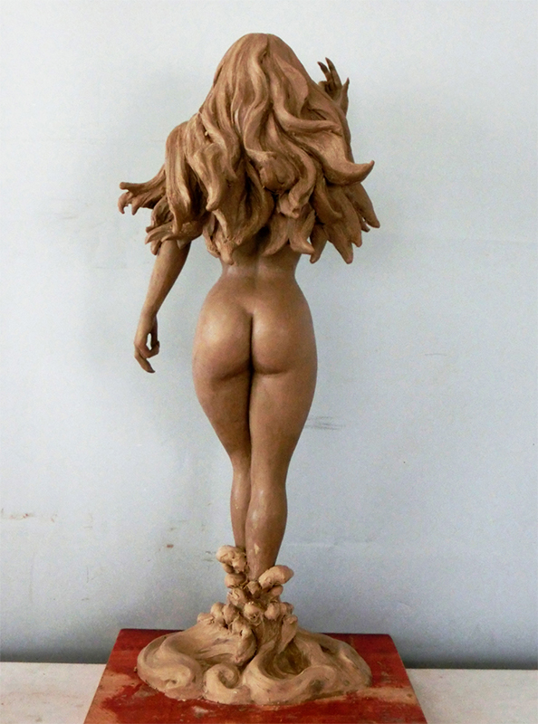 Armando Huerta - Lady Gaga Resin Statue - Ordo ab Chao