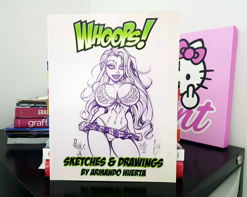 Armando Huerta - Whoops Sketches and Drawings Book