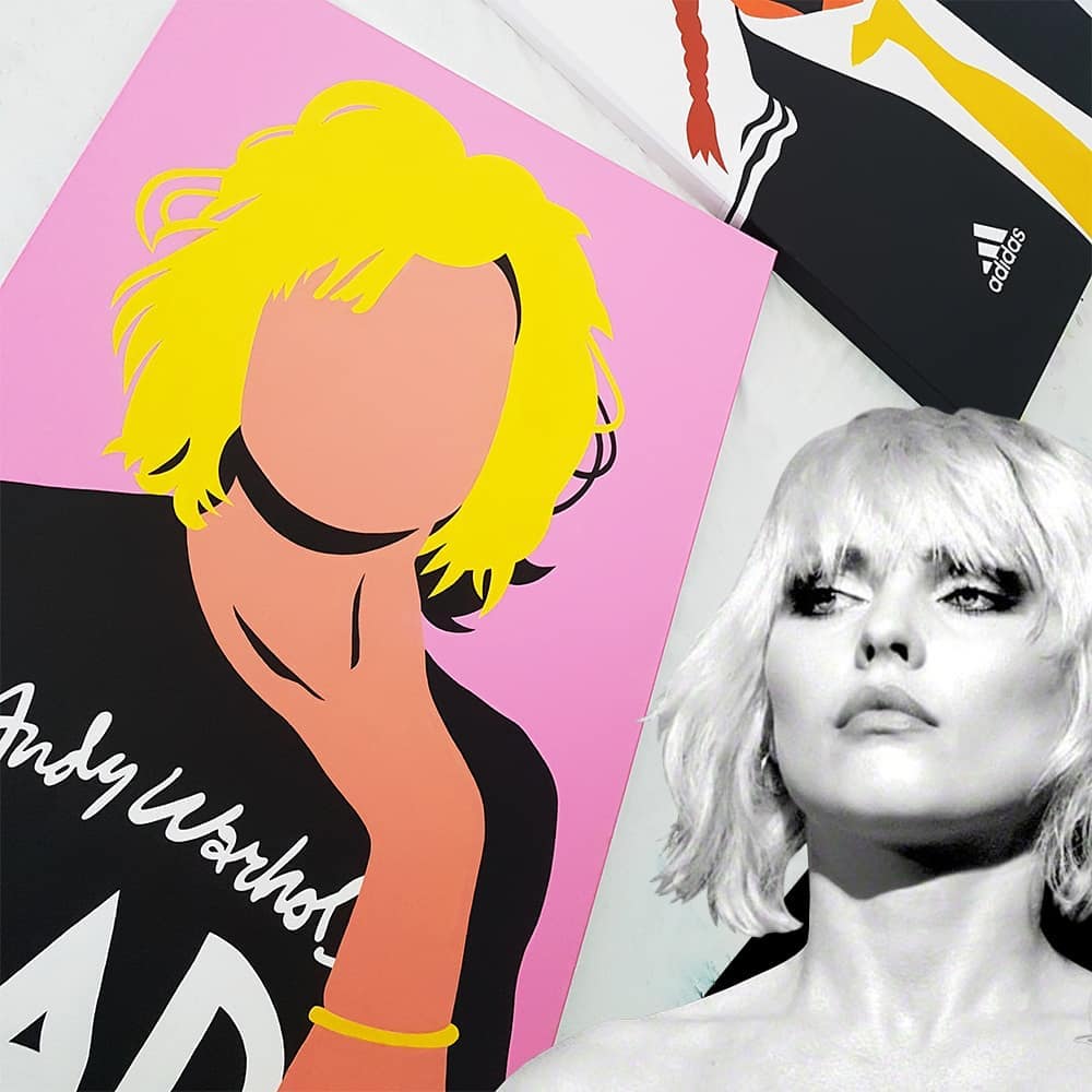 Debbie Harry - Blondie - Pop Art Portrait Repaint