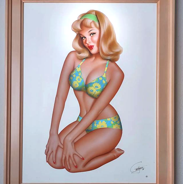 Carlos Cartagena - Brandy Original Painting