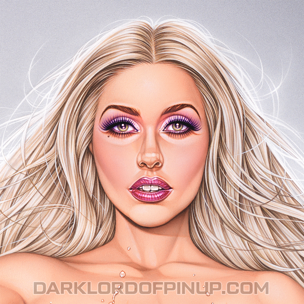 Armando Huerta - Lady Gaga - Ordo ab Chao Pinup Art