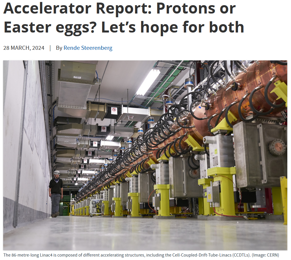 CERN Eclipse 2024 - Protons or Easter Eggs