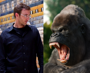 Jealous Ape Attacks Robert Sepehr