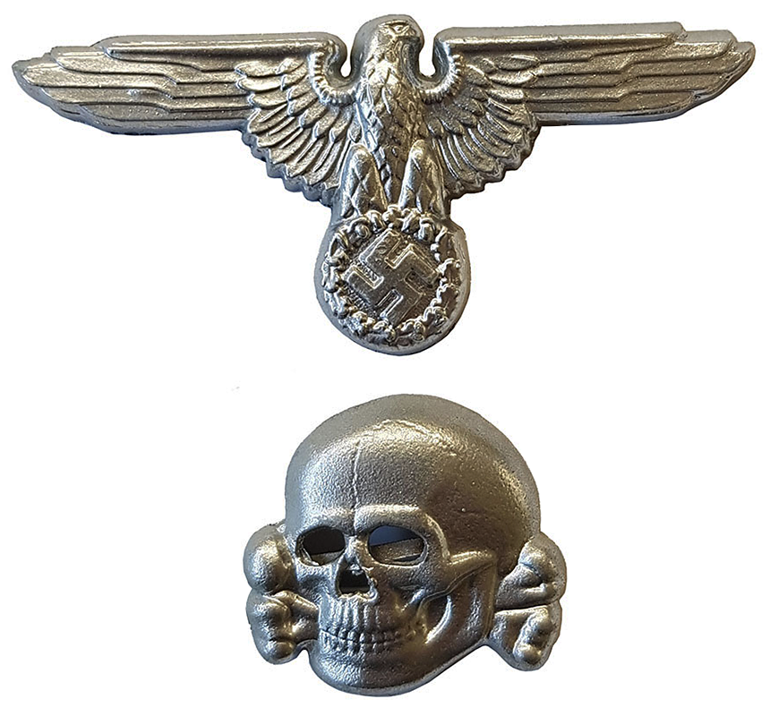 German Totenkopf - Skull - Eagle