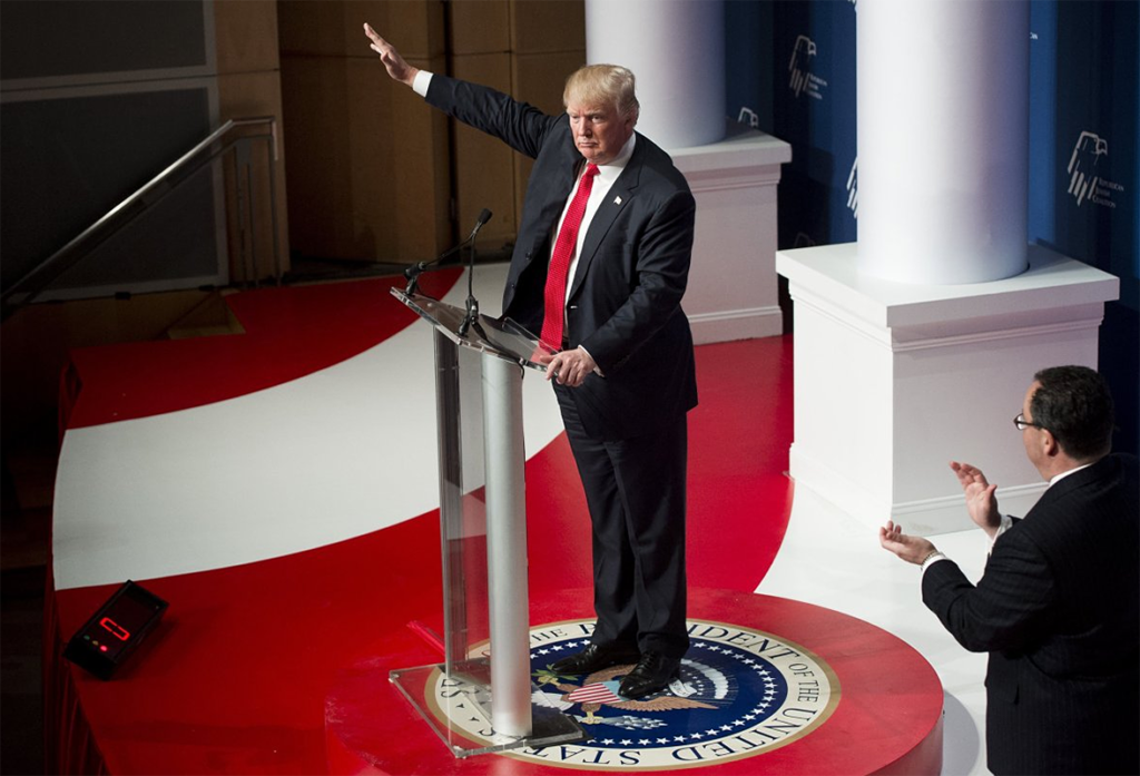 Donald Trump Nazi Salute