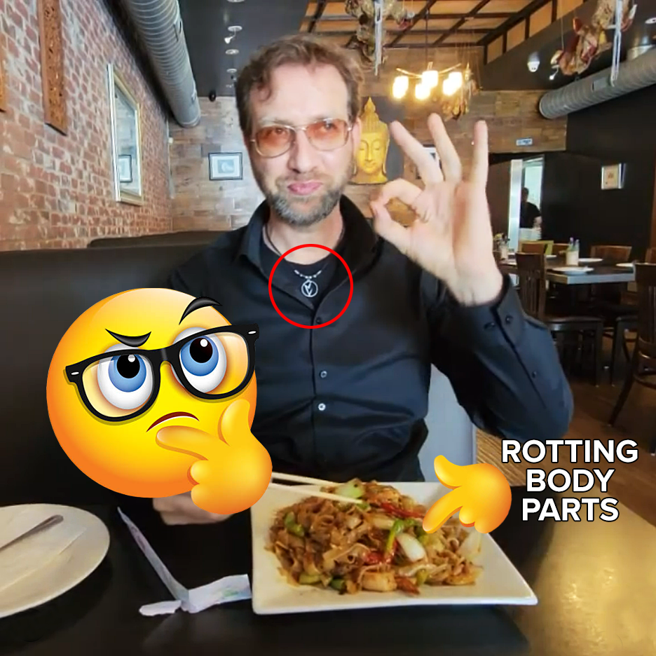 Robert Sepehr Eats Rotting Body Parts