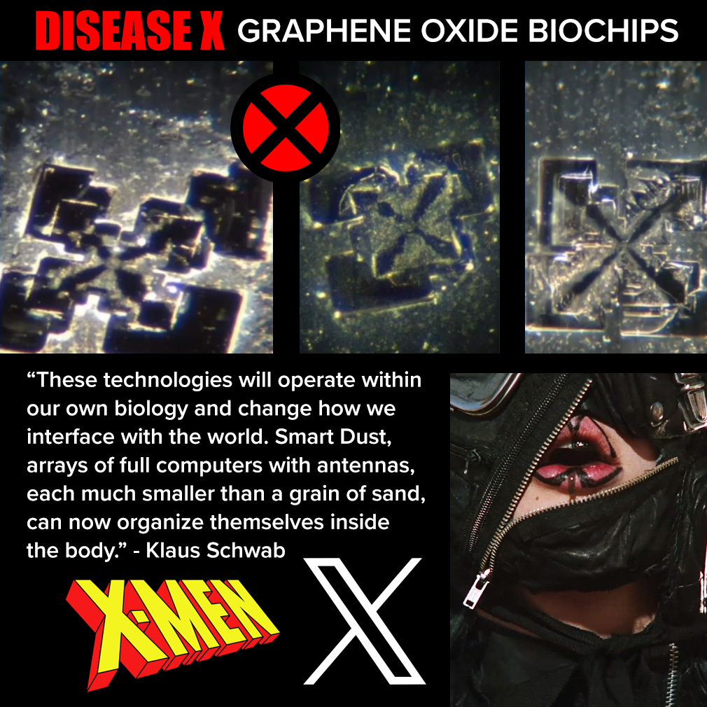 Disease X - Graphene Oxide Biochips - X-Men